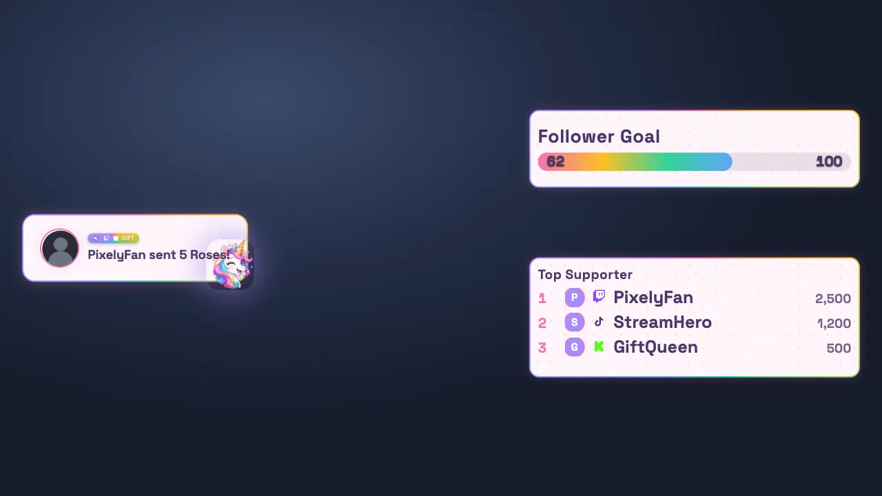 Rainbow Unicorn theme preview