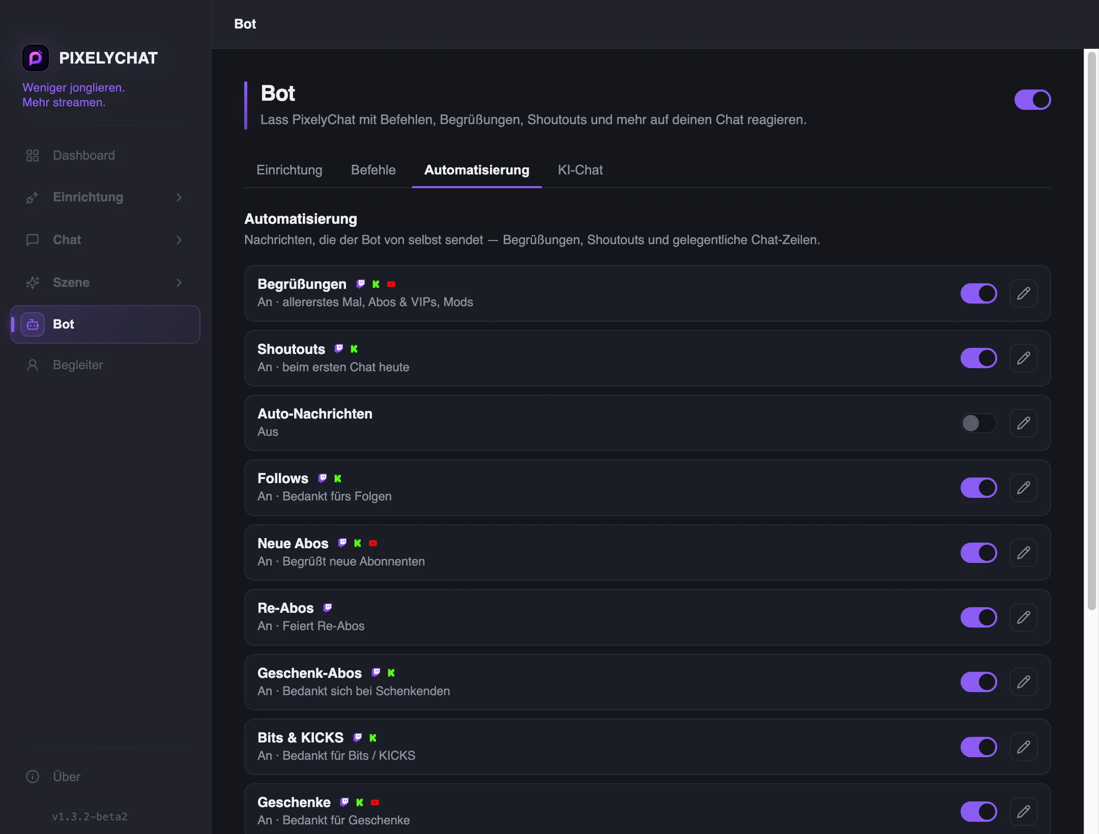 Bot-Automatisierung
