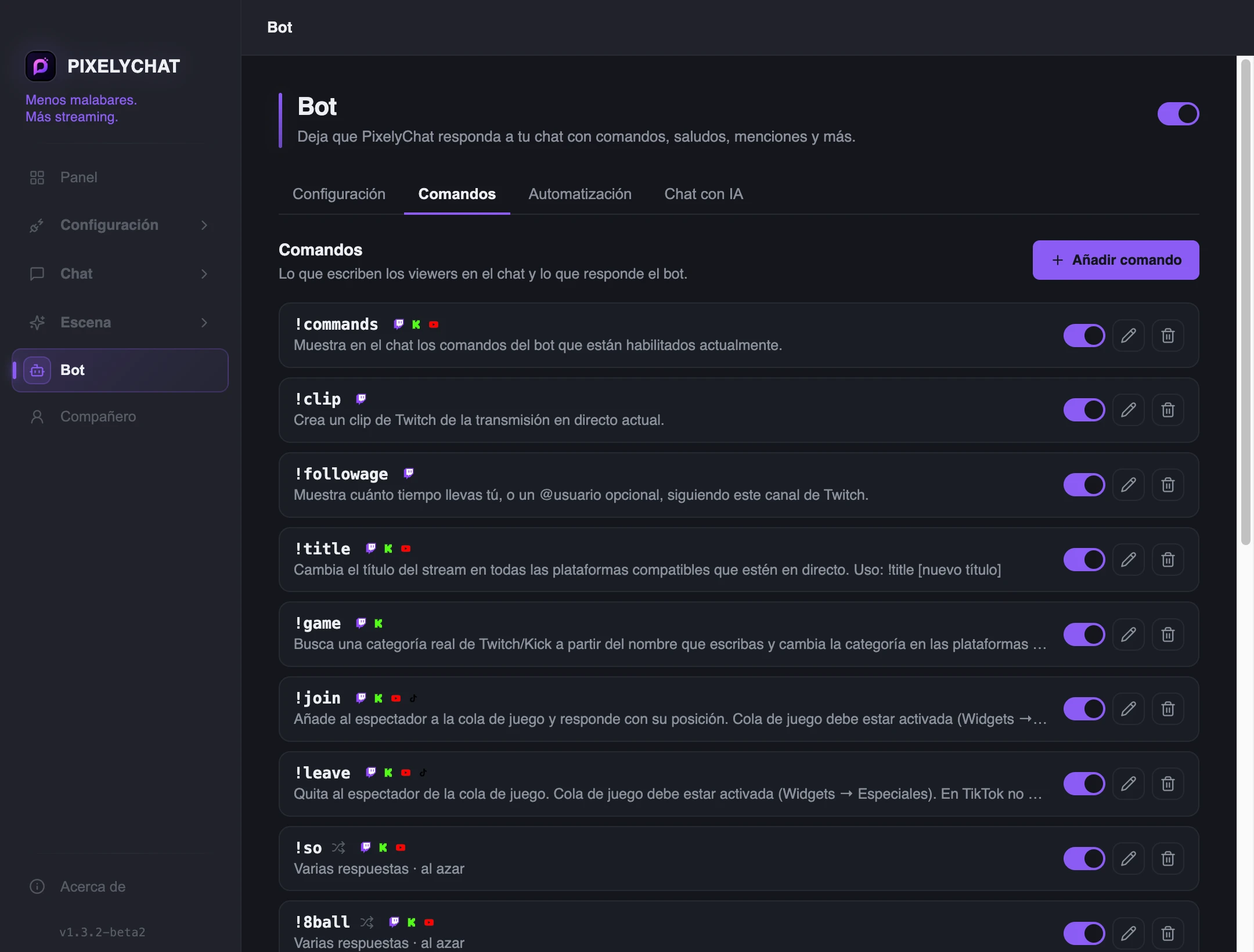 Bot de chat