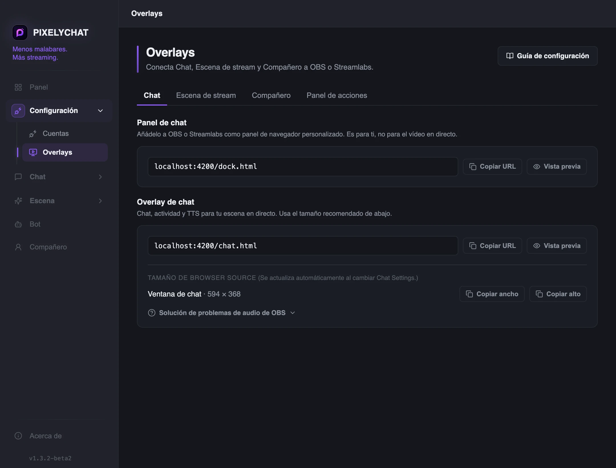 Overlays para OBS y Streamlabs