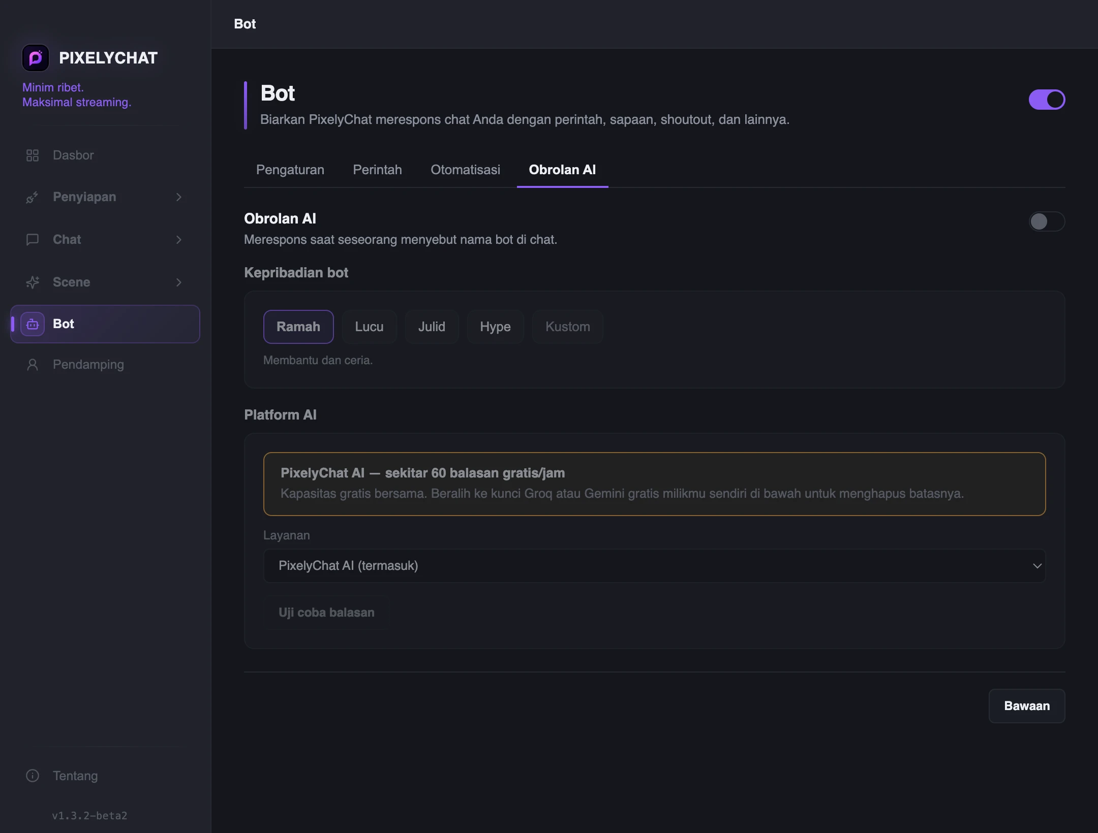 Obrolan AI Bot