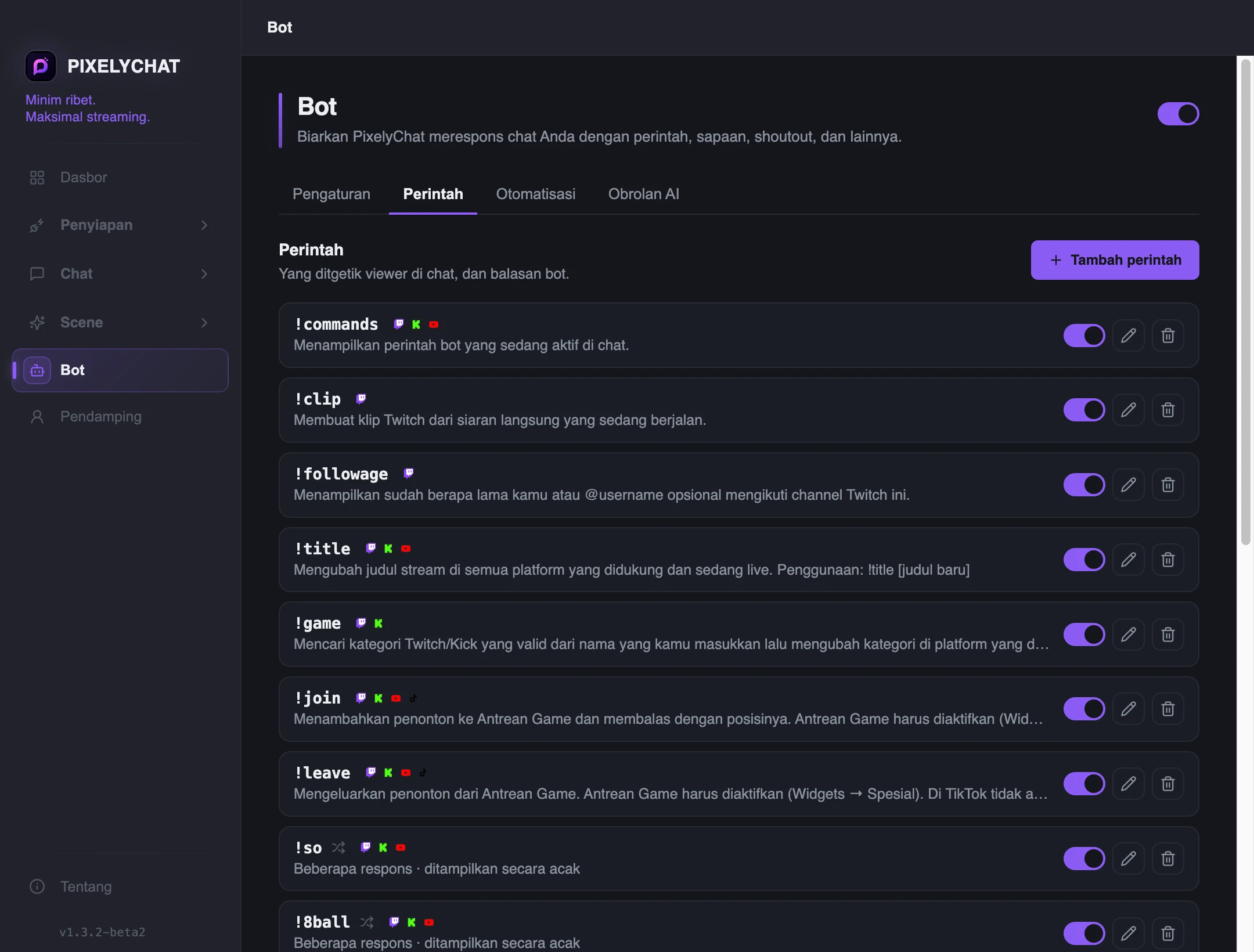 Perintah Bot