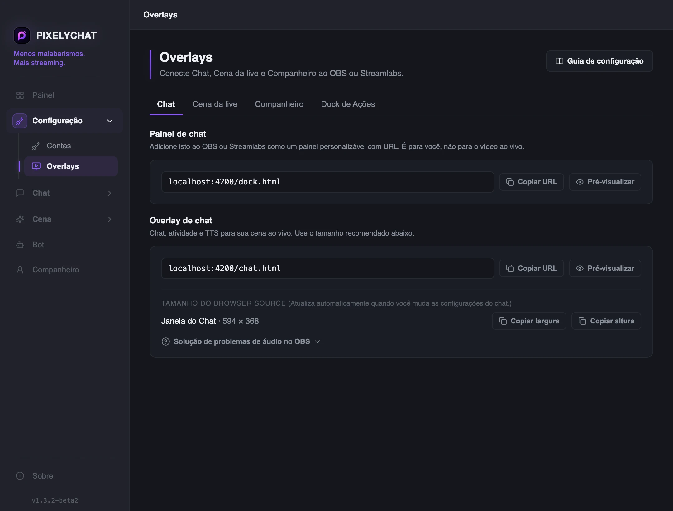 Overlays para OBS e Streamlabs